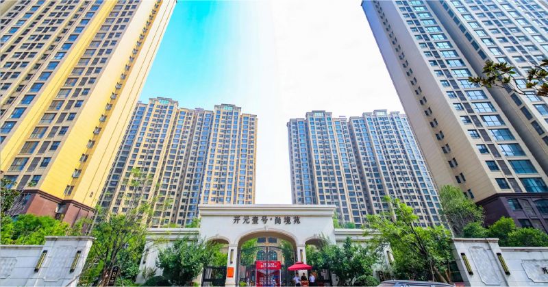 洛陽(yáng)開元壹號(hào)項(xiàng)目使用阿力克真實(shí)漆膩?zhàn)?，保溫砂漿等